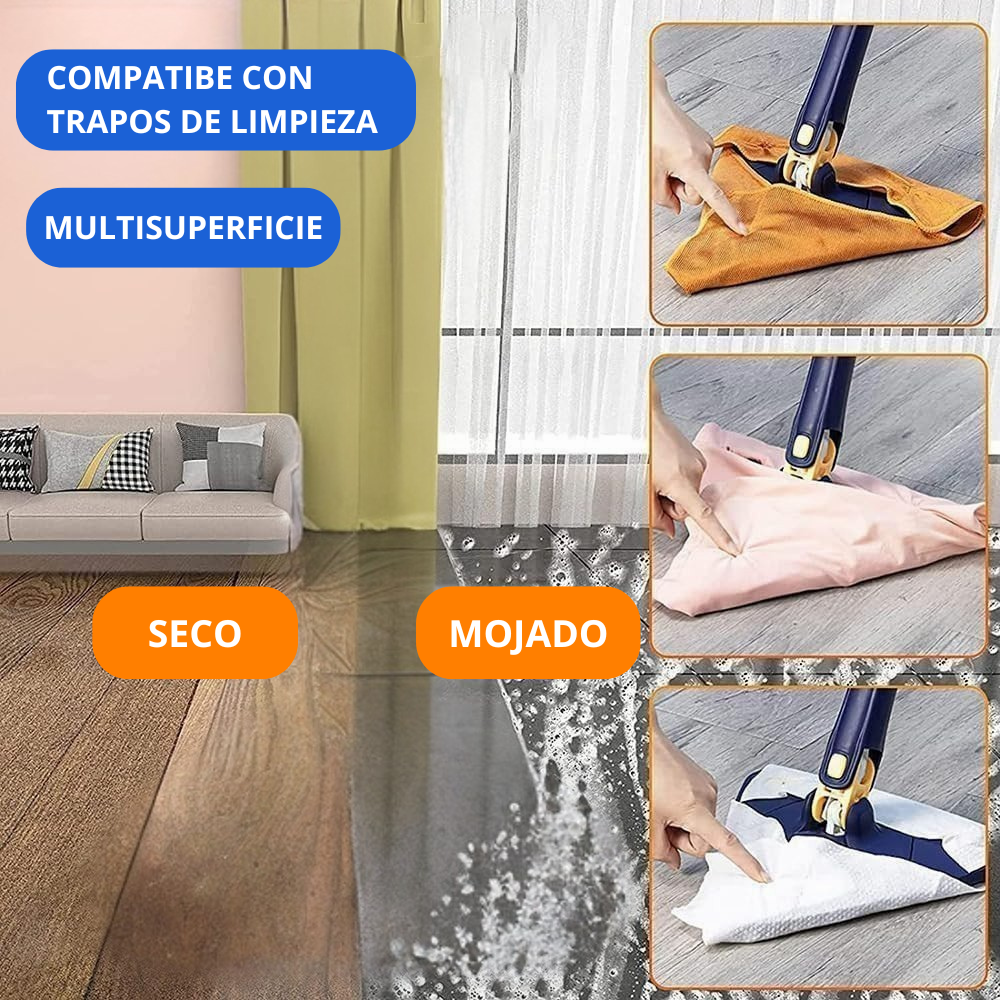 MaxiMop™ ¡Menos esfuerzo, más limpieza!