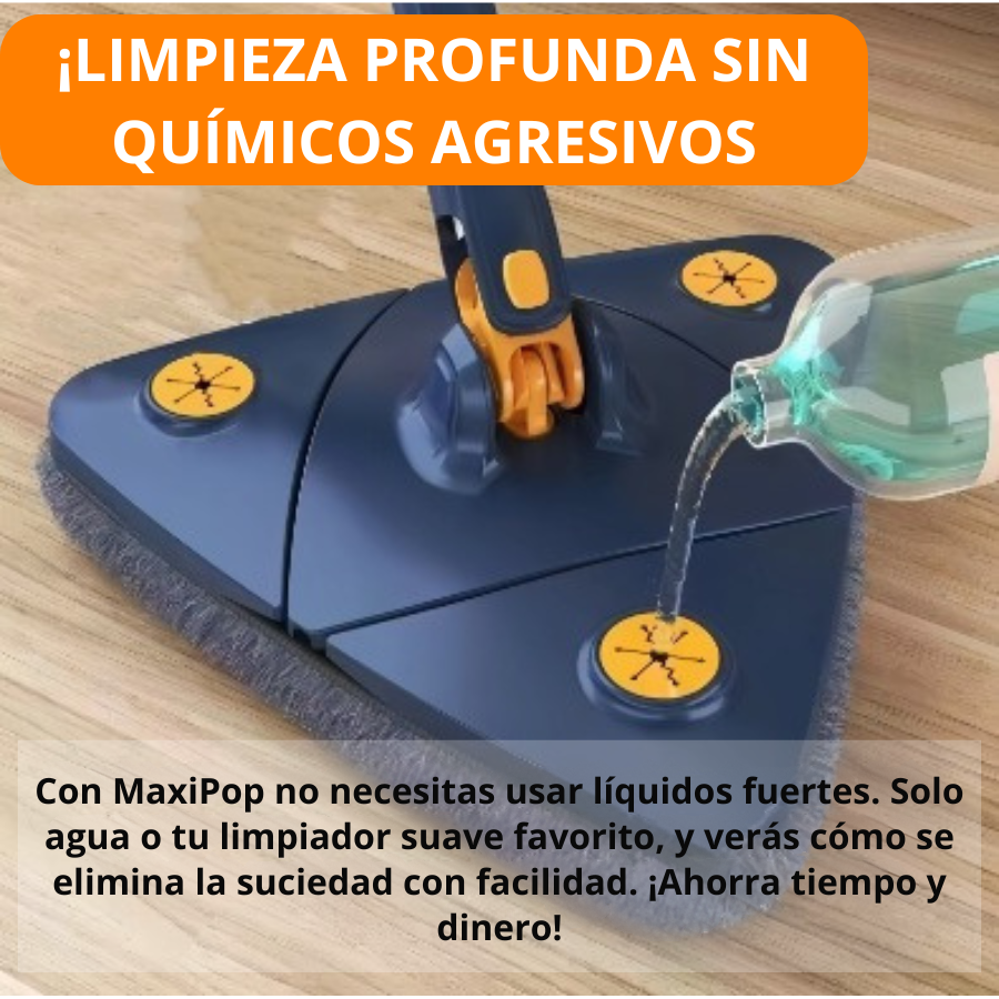 MaxiMop™ ¡Menos esfuerzo, más limpieza!