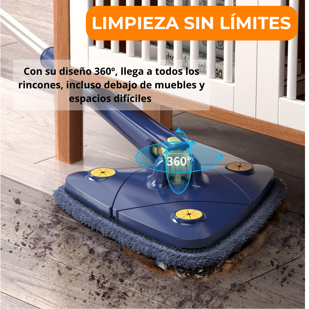 MaxiMop™ ¡Menos esfuerzo, más limpieza!
