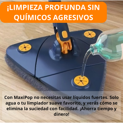 MaxiMop™ ¡Menos esfuerzo, más limpieza!